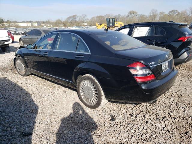 WDDNG76X07A105274 - 2007 MERCEDES-BENZ S 600 BLACK photo 2