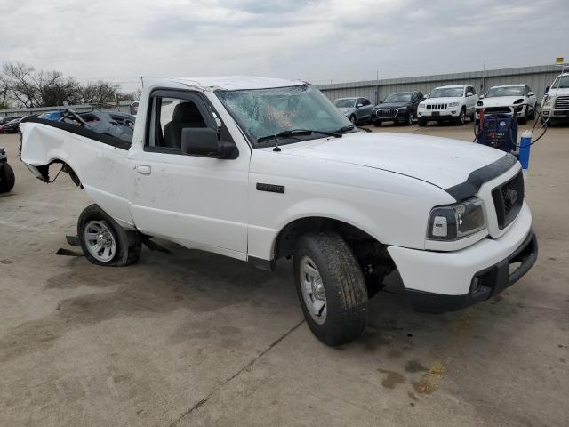 1FTYR10DX7PA26561 - 2007 FORD RANGER WHITE photo 4