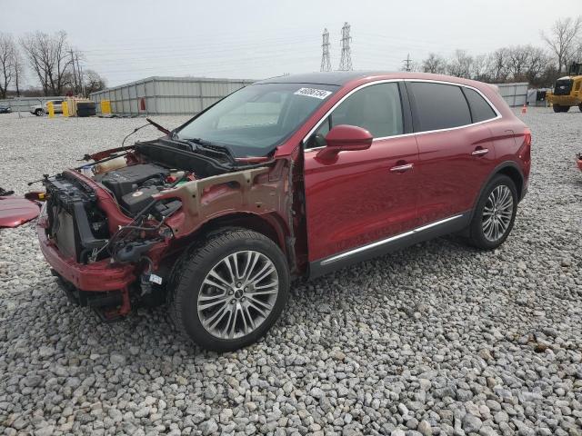 2LMPJ8LRXHBL34857 - 2017 LINCOLN MKX RESERVE MAROON photo 1