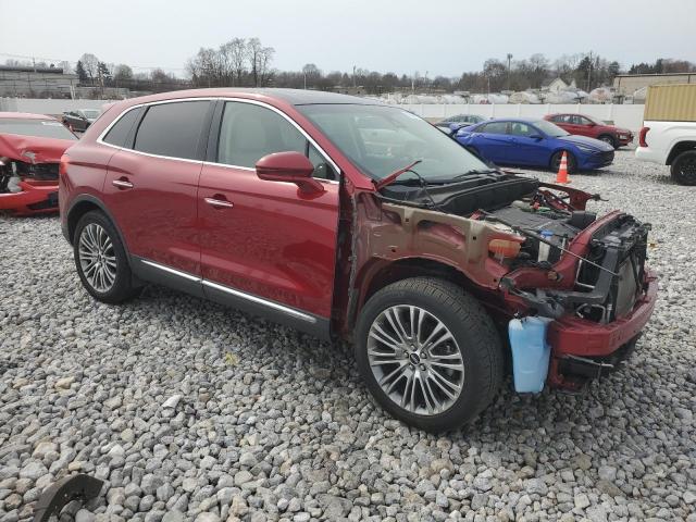 2LMPJ8LRXHBL34857 - 2017 LINCOLN MKX RESERVE MAROON photo 4