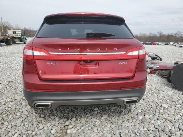 2LMPJ8LRXHBL34857 - 2017 LINCOLN MKX RESERVE MAROON photo 6