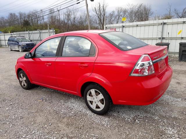 KL1TD56E79B641334 - 2009 CHEVROLET AVEO LS 红色 照片 2