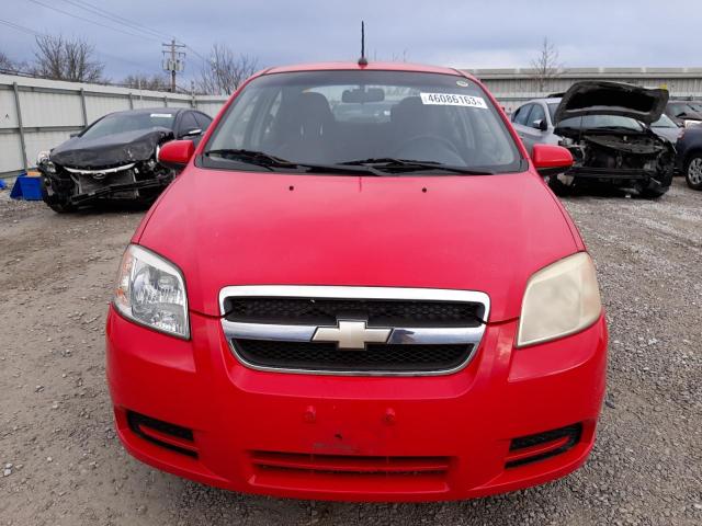 KL1TD56E79B641334 - 2009 CHEVROLET AVEO LS 红色 照片 5
