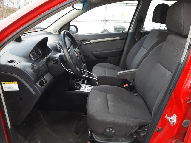 KL1TD56E79B641334 - 2009 CHEVROLET AVEO LS 红色 照片 7