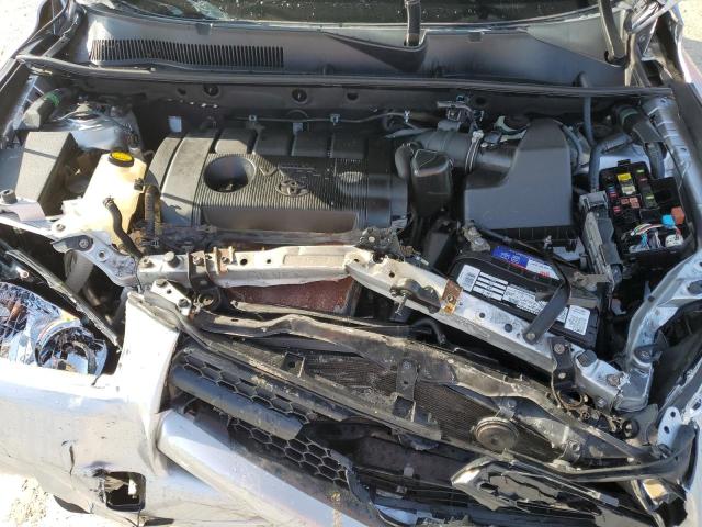 2T3ZF4DV7BW069544 - 2011 TOYOTA RAV4 SILVER photo 12