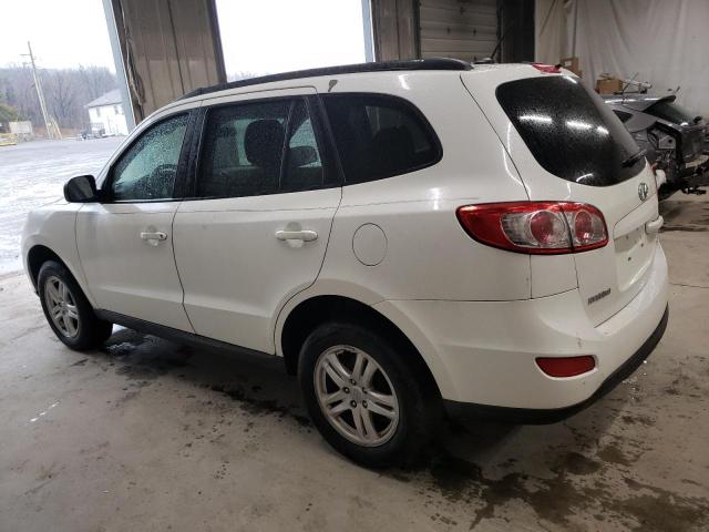 5NMSGDAB8AH345743 - 2010 HYUNDAI SANTA FE GLS WHITE photo 2