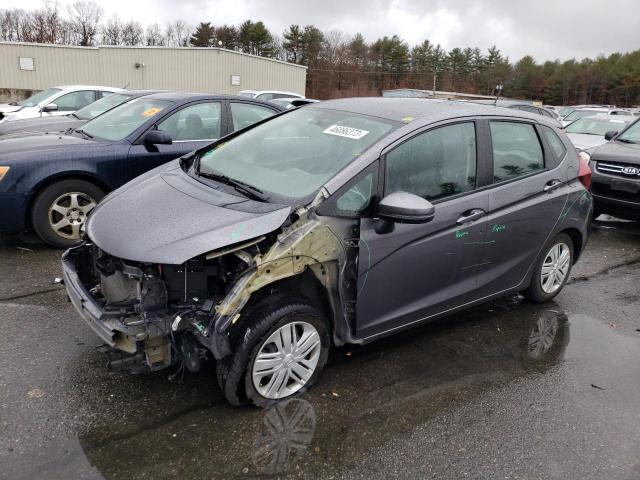 3HGGK5H40JM723036 - 2018 HONDA FIT LX GRAY photo 1