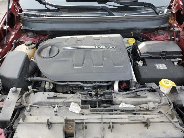 1C4PJMBS6HW622614 - 2017 JEEP CHEROKEE TRAILHAWK ბურგუნდია ფოტო 12