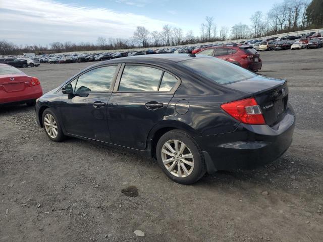 19XFB2F92CE317103 - 2012 HONDA CIVIC EXL შავი ფოტო 2