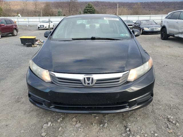 19XFB2F92CE317103 - 2012 HONDA CIVIC EXL BLACK photo 5