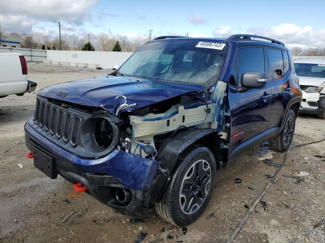 ZACCJBCTXGPD85602 - 2016 JEEP RENEGADE TRAILHAWK BLUE photo 1