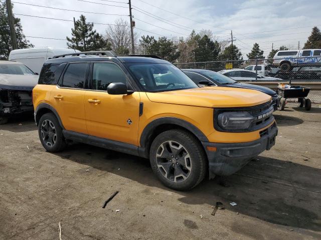 3FMCR9C61NRD12337 - 2022 FORD BRONCO SPO OUTER BANKS YELLOW photo 4