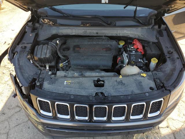 3C4NJDBBXKT641347 - 2019 JEEP COMPASS LATITUDE GRAY photo 11