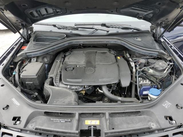 4JGDA5HB9EA355988 - 2014 MERCEDES-BENZ ML 350 4MATIC BLUE photo 11