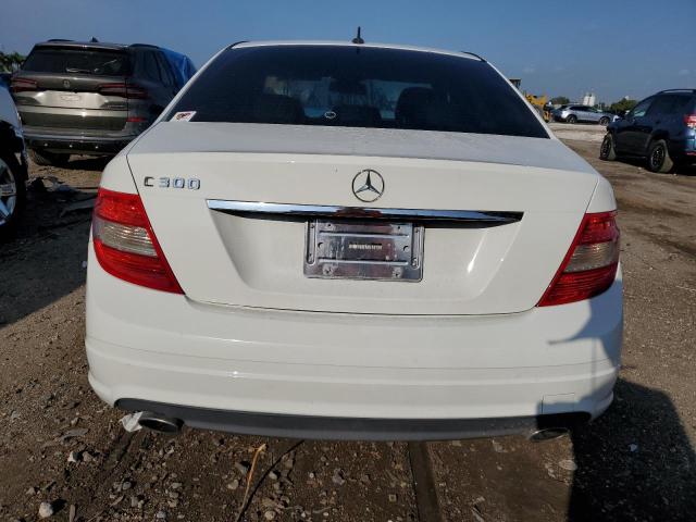 WDDGF54XX9F225737 - 2009 MERCEDES-BENZ C 300 WHITE photo 6