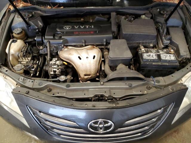 4T1BE46K08U741422 - 2008 TOYOTA CAMRY CE GRAY photo 11