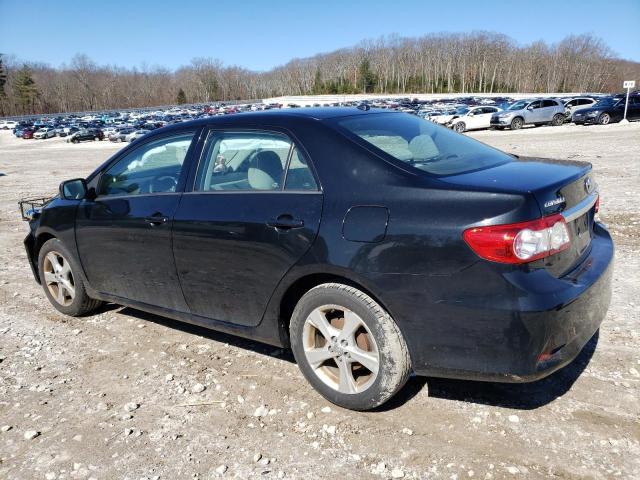 2T1BU4EE4CC815336 - 2012 TOYOTA COROLLA BASE BLACK photo 2