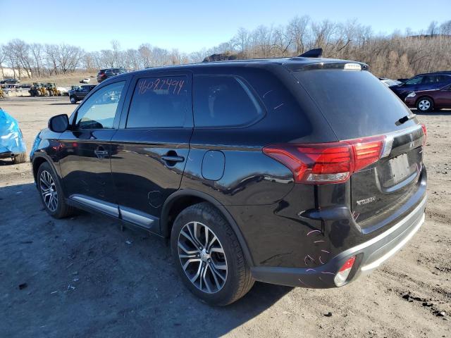 JA4AZ2A35JZ007452 - 2018 MITSUBISHI OUTLANDER ES BLACK photo 2