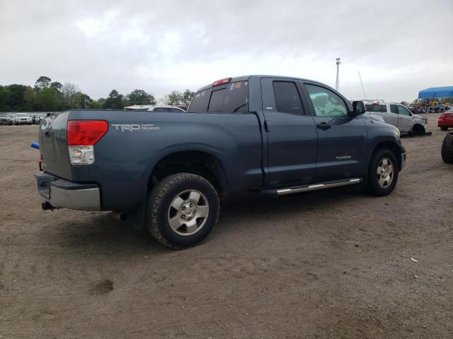 5TFRM5F11AX015463 - 2010 TOYOTA TUNDRA DOUBLE CAB SR5 BLUE photo 3