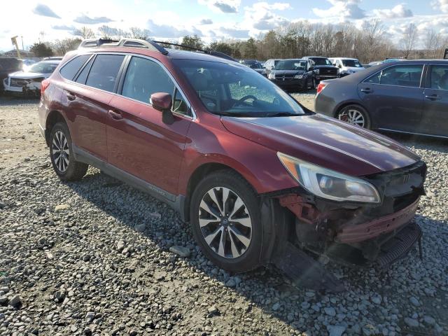 4S4BSBLC5F3266881 - 2015 SUBARU OUTBACK 2.5I LIMITED RED photo 4