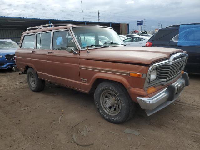 1JCNA15N6BT009282 - 1981 JEEP WAGONEER BROWN photo 4