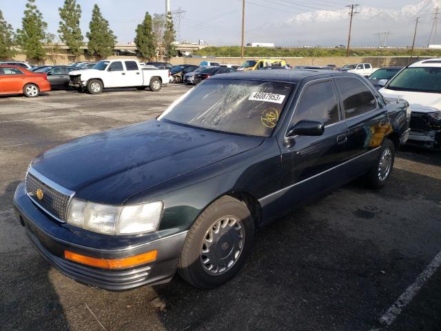 JT8UF11E0N0133234 - 1992 LEXUS LS 400 GREEN photo 1