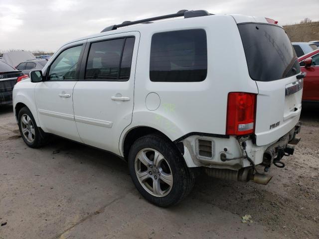 5FNYF4H66CB080833 - 2012 HONDA PILOT EXL WHITE photo 2