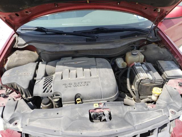 2A8GM68X57R162934 - 2007 CHRYSLER PACIFICA TOURING RED photo 12