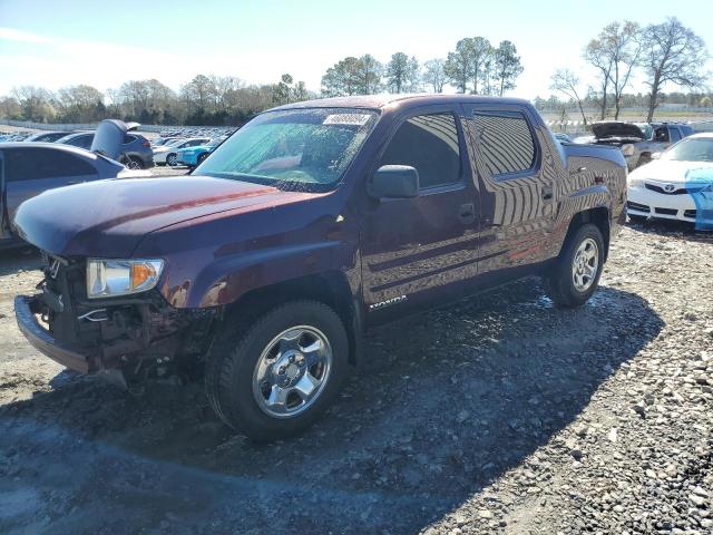 2HJYK16278H523241 - 2008 HONDA RIDGELINE RT BURGUNDY photo 1