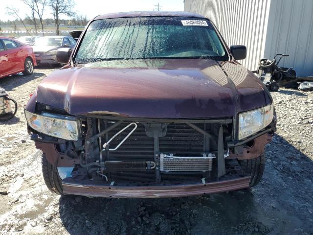 2HJYK16278H523241 - 2008 HONDA RIDGELINE RT BURGUNDY photo 5