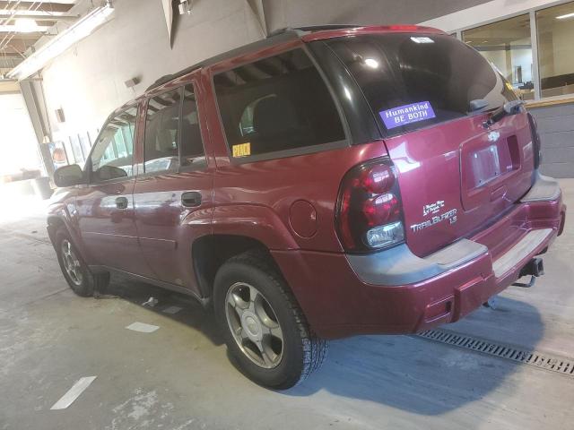 1GNDT13S872236073 - 2007 CHEVROLET TRAILBLAZE LS BURGUNDY photo 2