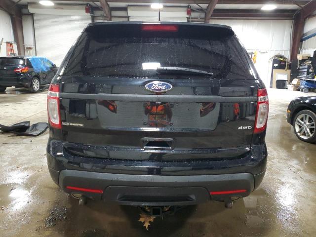 1FM5K8AR3FGC66703 - 2015 FORD EXPLORER POLICE INTERCEPTOR BLACK photo 6