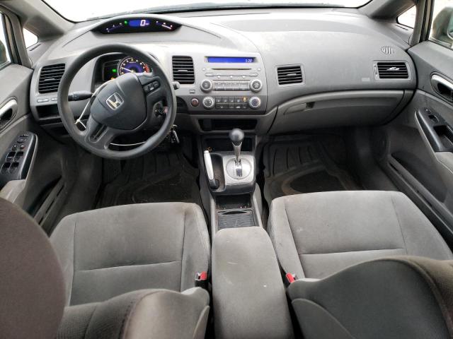 2HGFA16528H349377 - 2008 HONDA CIVIC LX GRAY photo 8