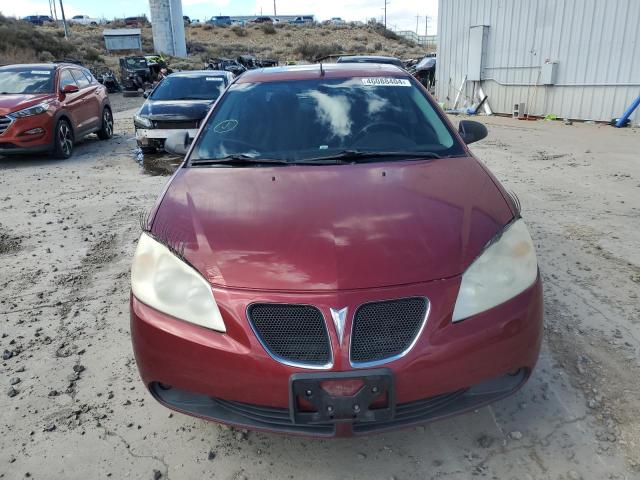 1G2ZH57N484170255 - 2008 PONTIAC G6 GT RED photo 5