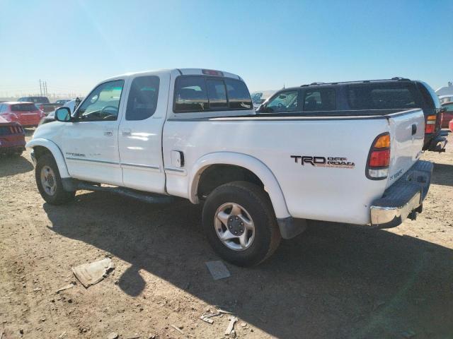 5TBBT48131S213195 - 2001 TOYOTA TUNDRA ACCESS CAB LIMITED WHITE photo 2
