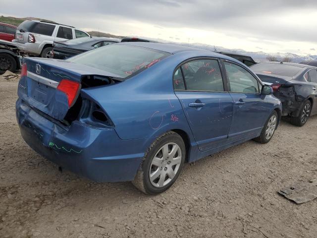 19XFA1F53AE023328 - 2010 HONDA CIVIC LX BLUE photo 3