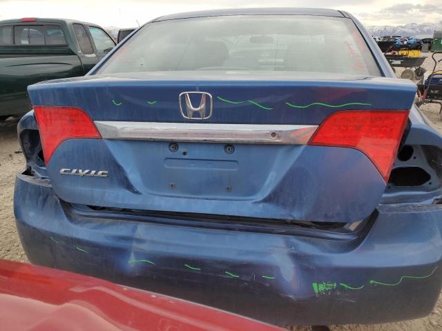 19XFA1F53AE023328 - 2010 HONDA CIVIC LX BLUE photo 6