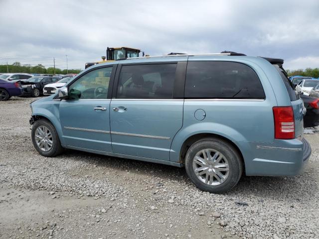 2A8HR64X88R717906 - 2008 CHRYSLER TOWN & COU LIMITED BLUE photo 2