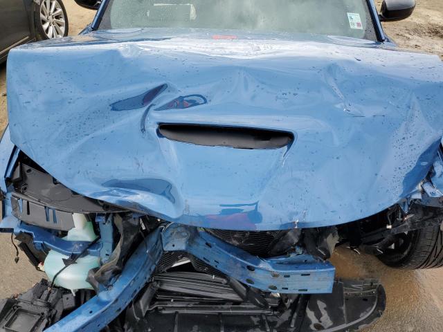 2C3CDXHG4NH227792 - 2022 DODGE CHARGER GT BLUE photo 11