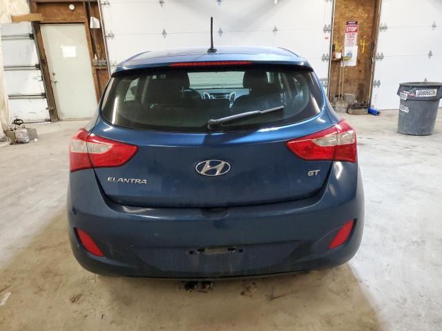 KMHD35LHXEU177805 - 2014 HYUNDAI ELANTRA GT BLUE photo 6