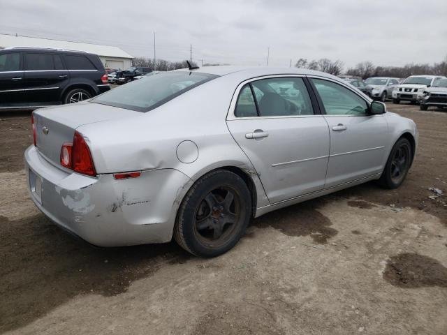 1G1ZC5EB5AF206136 - 2010 CHEVROLET MALIBU 1LT SILVER photo 3