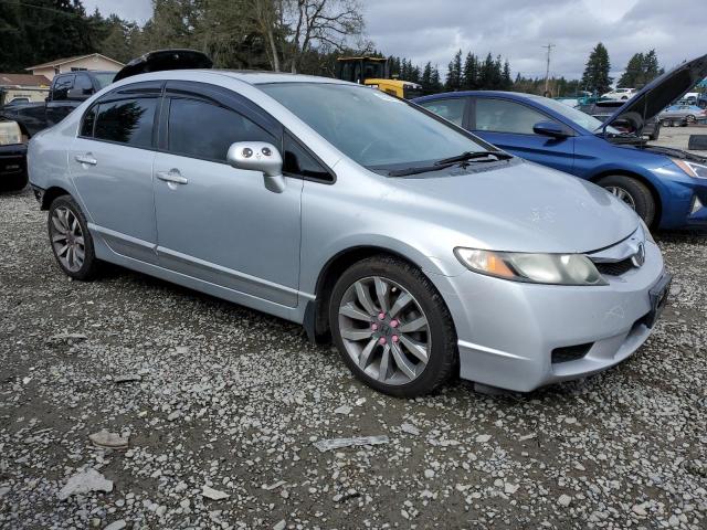 2HGFA1F95AH502570 - 2010 HONDA CIVIC EXL ნაცრისფერი ფოტო 4