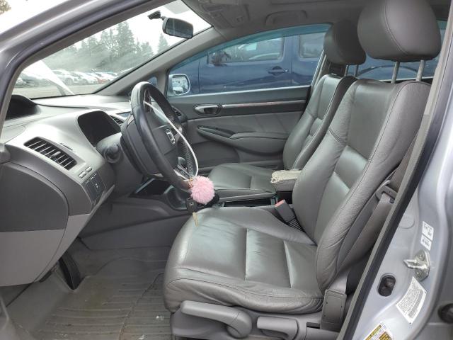 2HGFA1F95AH502570 - 2010 HONDA CIVIC EXL ნაცრისფერი ფოტო 7