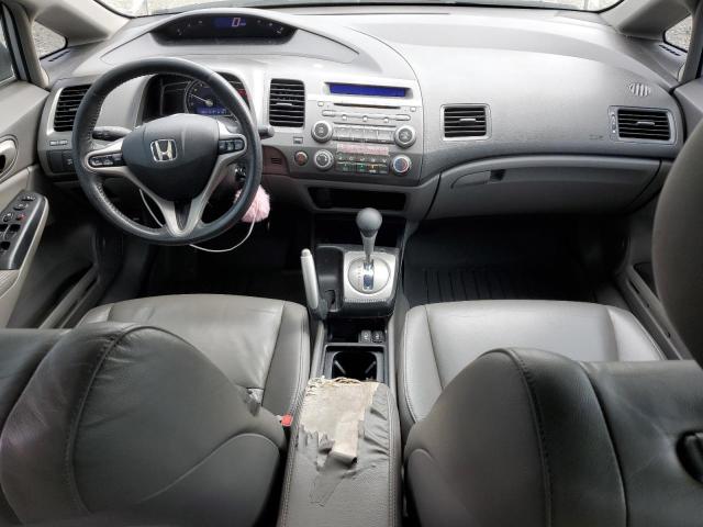 2HGFA1F95AH502570 - 2010 HONDA CIVIC EXL ნაცრისფერი ფოტო 8