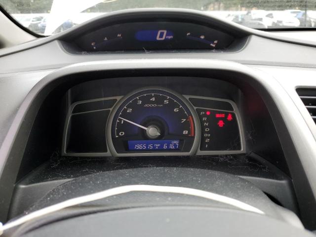 2HGFA1F95AH502570 - 2010 HONDA CIVIC EXL ნაცრისფერი ფოტო 9