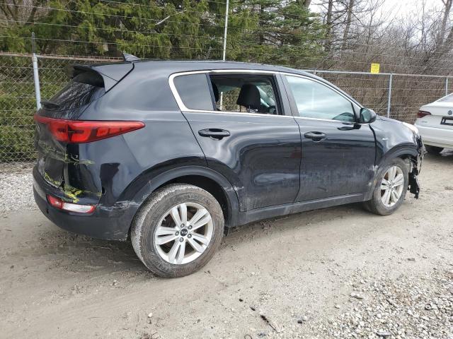 KNDPMCAC5J7313292 - 2018 KIA SPORTAGE LX BLACK photo 3