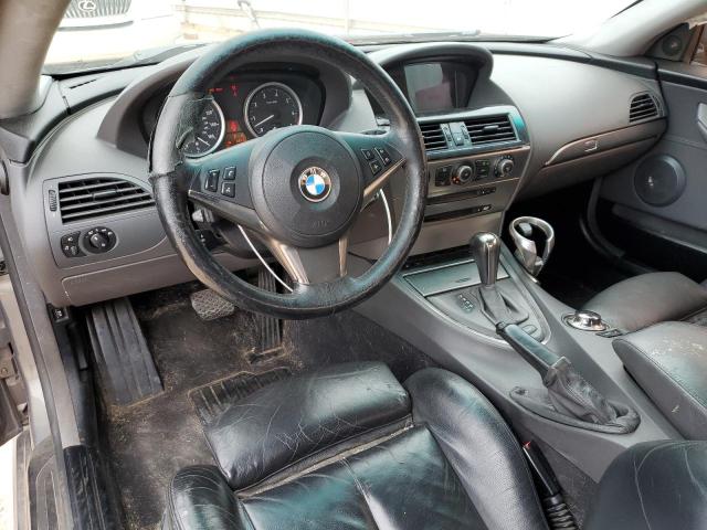 WBAEH73425B191984 - 2005 BMW 645 CI AUTOMATIC GRAY photo 8