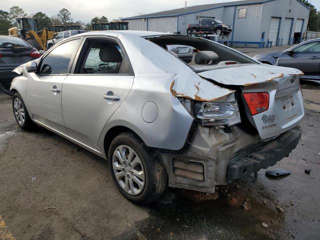 KNAFU4A23C5643128 - 2012 KIA FORTE EX SILVER photo 2