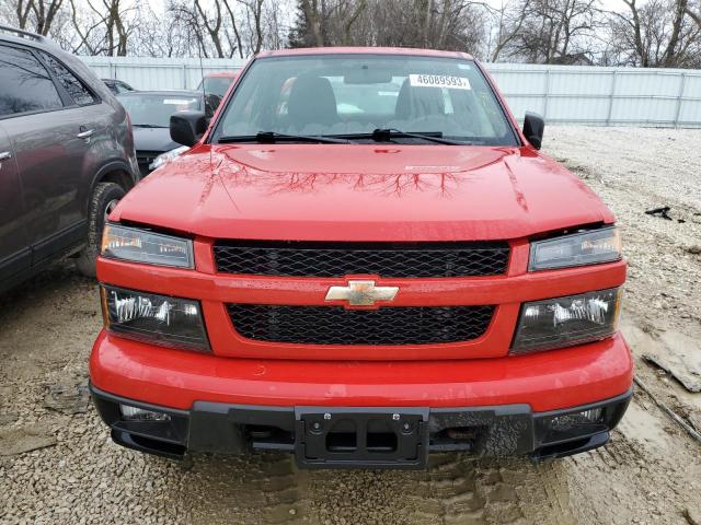 1GCGTBF91C8125666 - 2012 CHEVROLET COLORADO RED photo 5