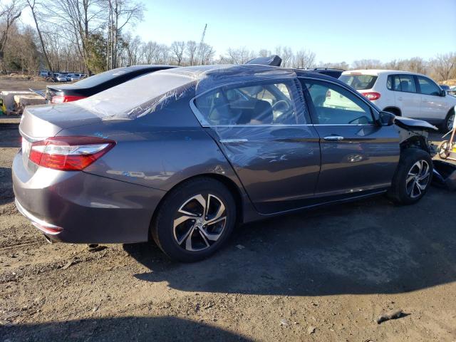 1HGCR2F39HA271873 - 2017 HONDA ACCORD LX GRAY photo 3